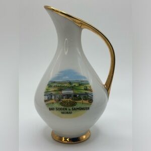 Plankenhammer Floss Porcelain Bud Vase. Bad Soden Salmunster Neubad. Vintage.